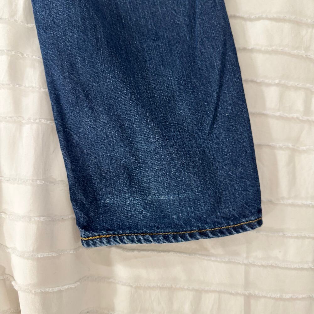 Levi's 511 Slim Fit Jeans W31 L30 Dark Rinse Mid Rise Straight Leg Americana - Picture 9 of 14